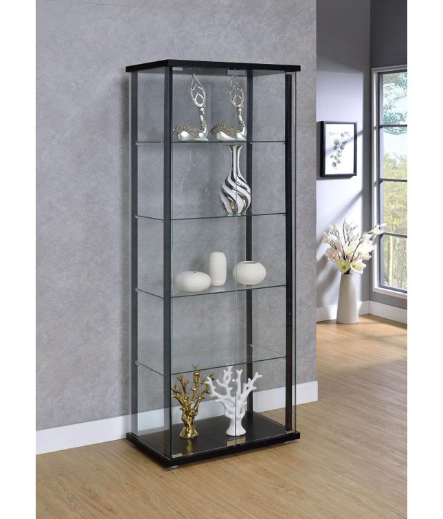 Wayfair glass deals curio cabinet